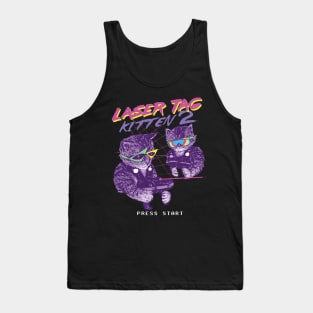 laser tag kitten Tank Top